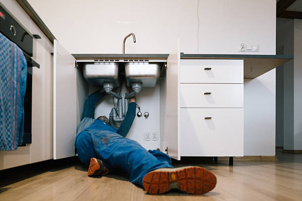 Professional Pipe Repair technician working in Webster, MA